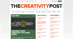 Desktop Screenshot of creativitypost.com